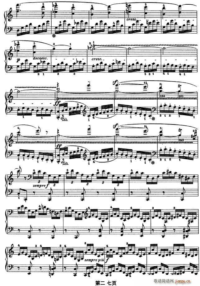 SONATE OP.53(V)27