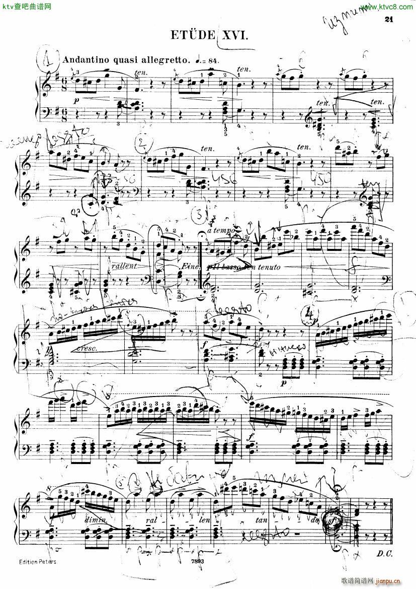 Henri Bertini 1798 1876 25 Easy Etudes Op 100(V)22