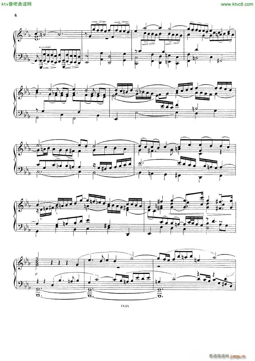 Bach D Albert Prelude and fugue in c minor(V)3