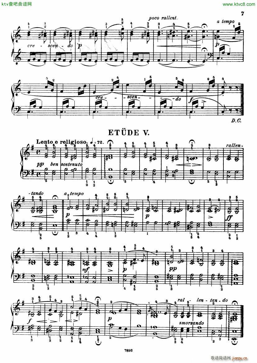 Henri Bertini 1798 1876 25 Easy Etudes Op 100(V)8