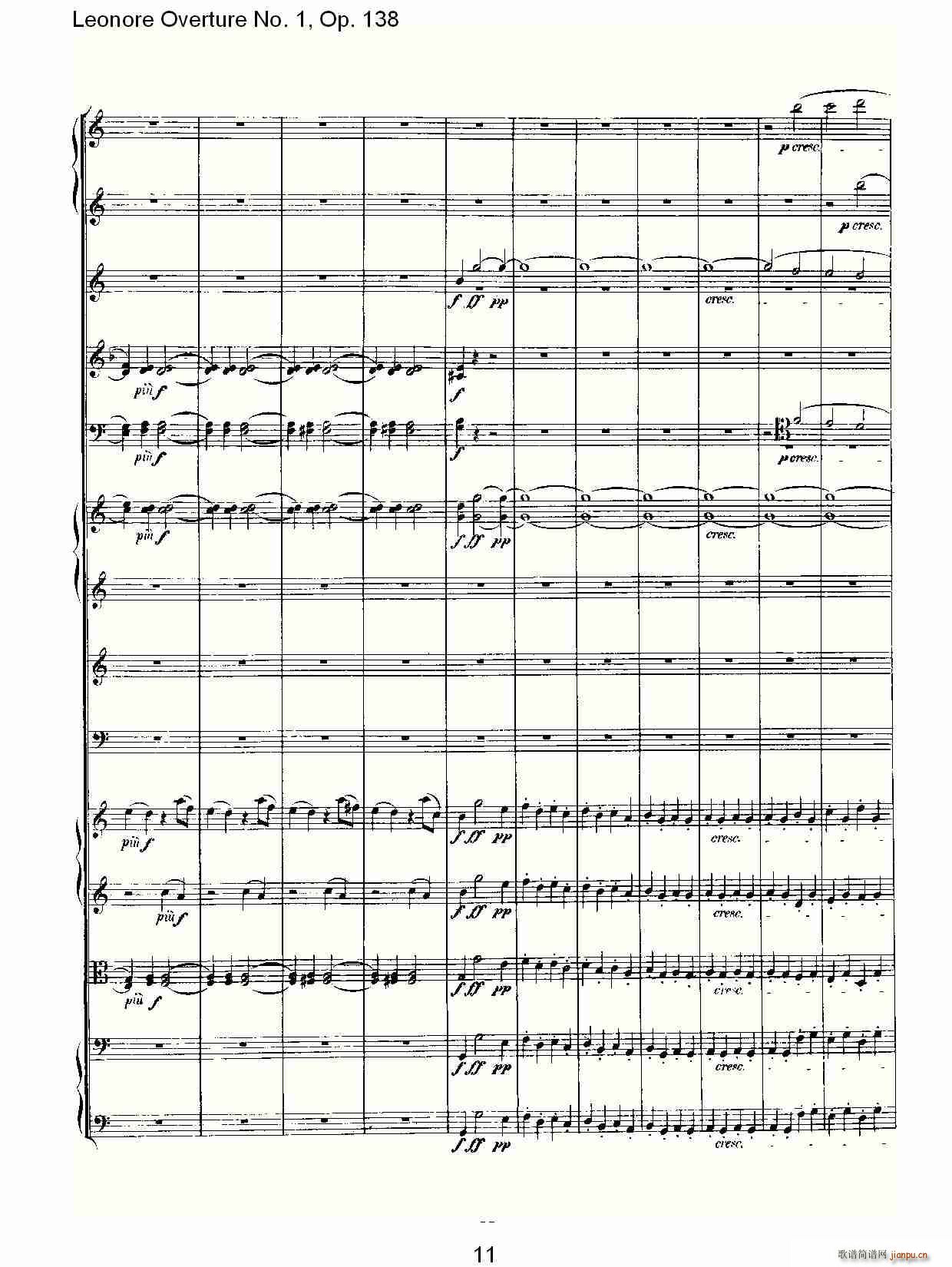 Leonore Overture No. 1, Op. 138(ʮּ)11