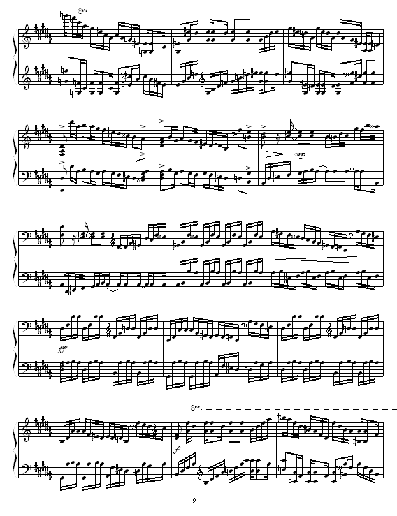 EtudeinBMajor(V)9