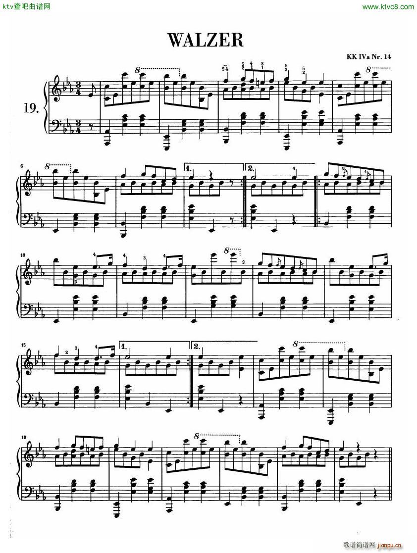 Chopin Valse in Eb(V)1