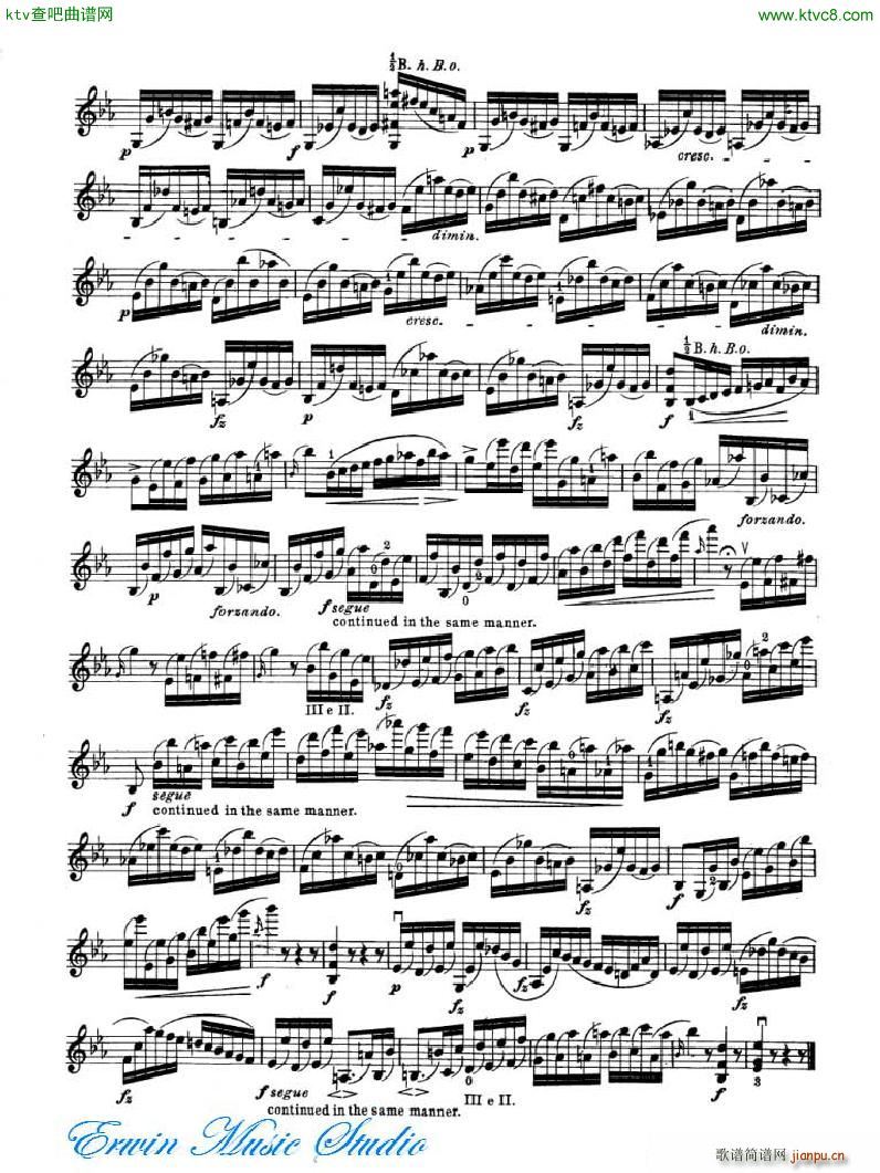 _ 24׾(x)Pierre Rode 24 Studi Per violino 17 24(ʮּ)6