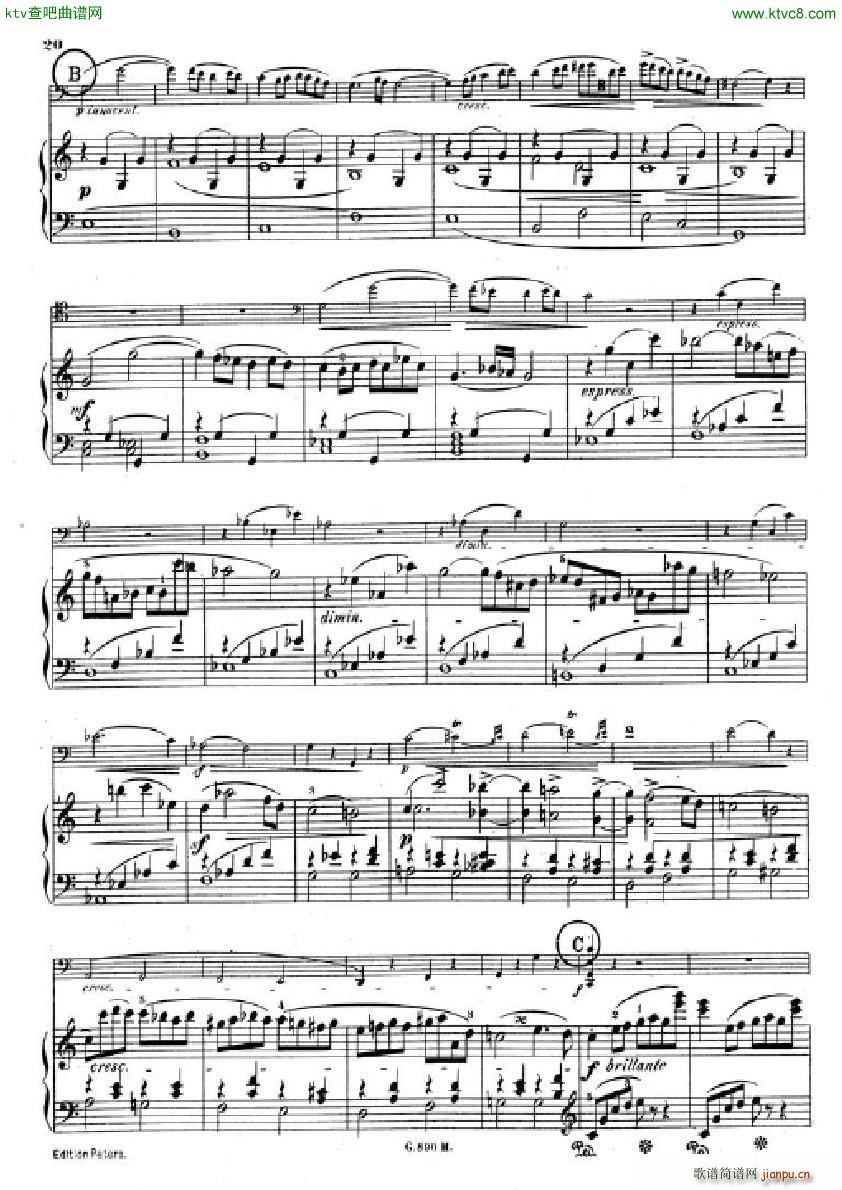 Hummel Sonata for cello and piano(V)18