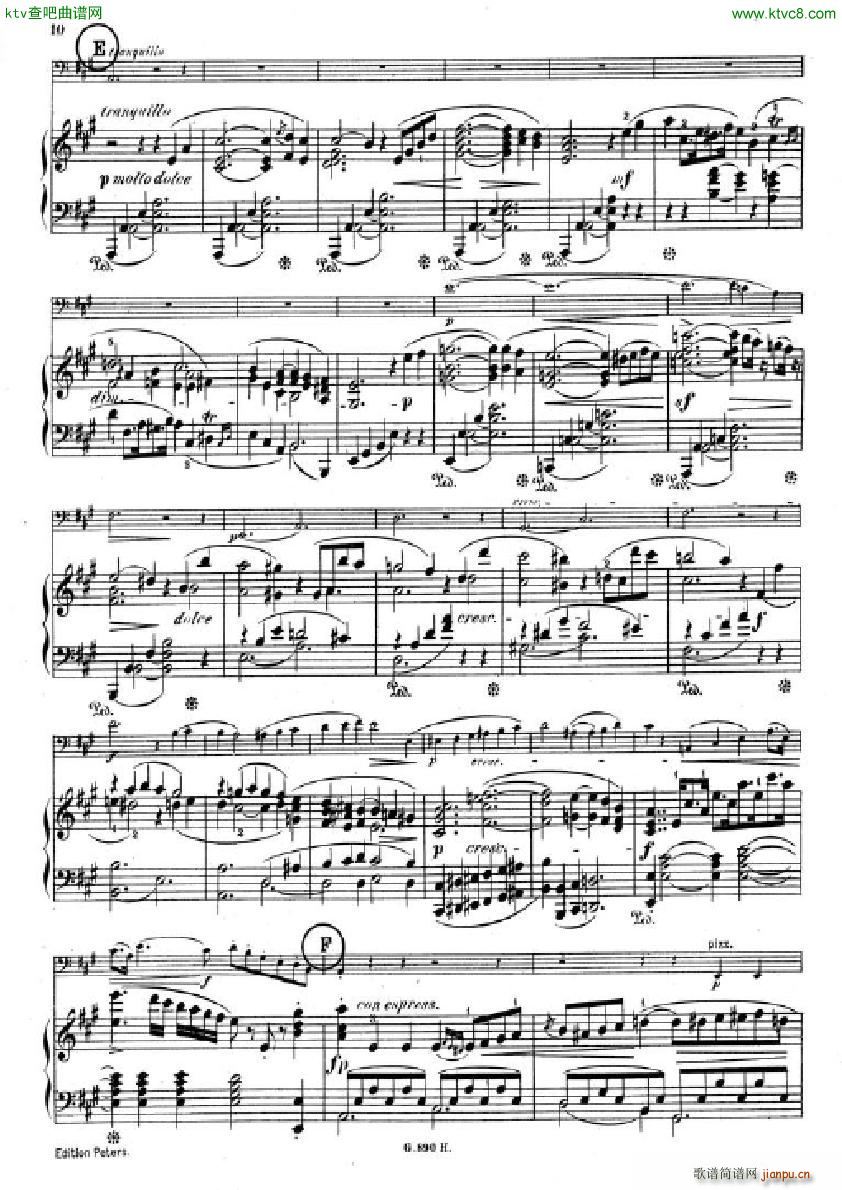 Hummel Sonata for cello and piano(V)8