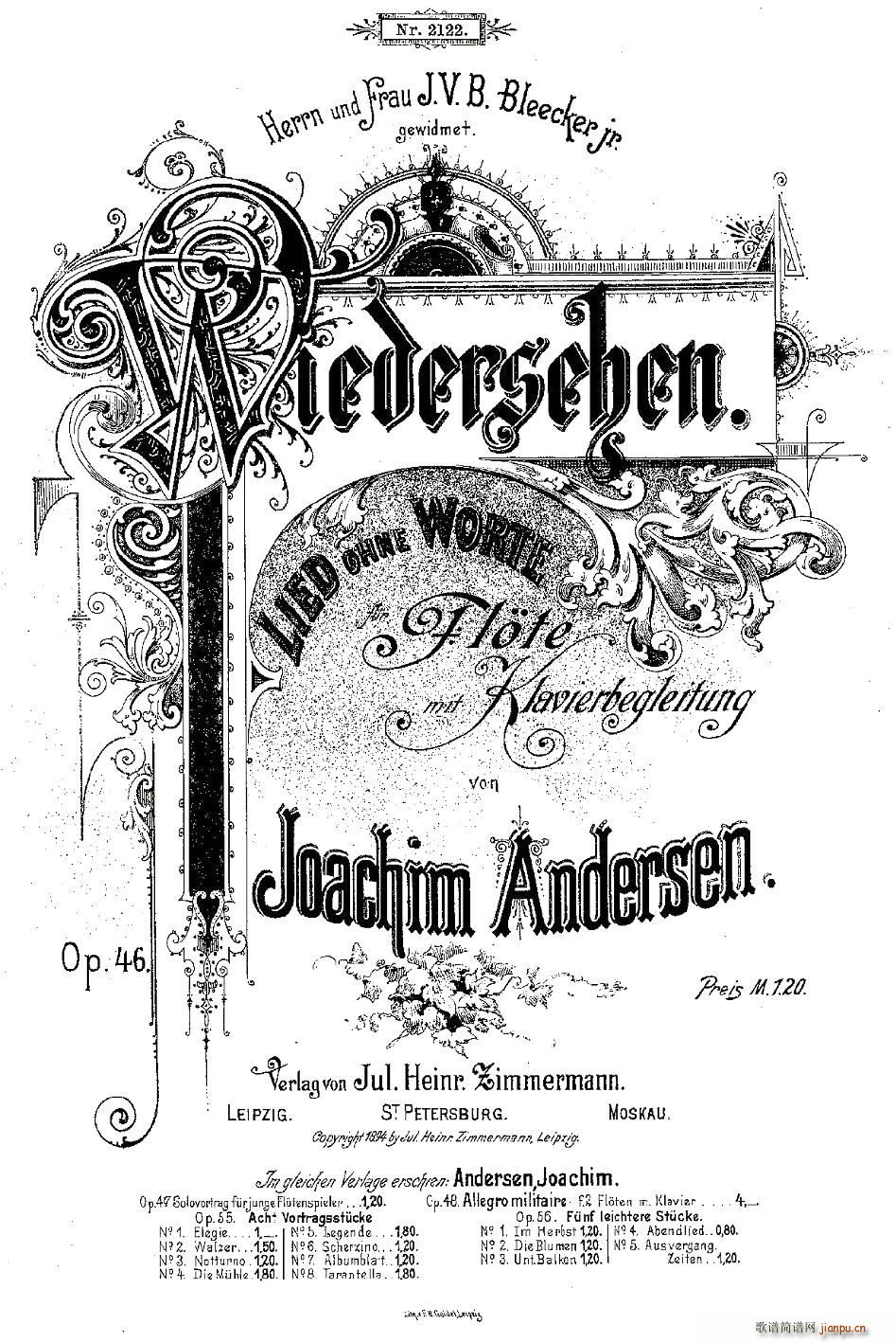 Wiedersehen.Op.46(ѺV)1