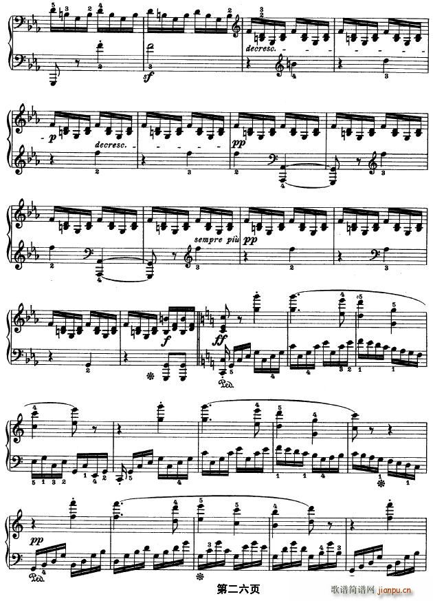 SONATE OP.53(V)26