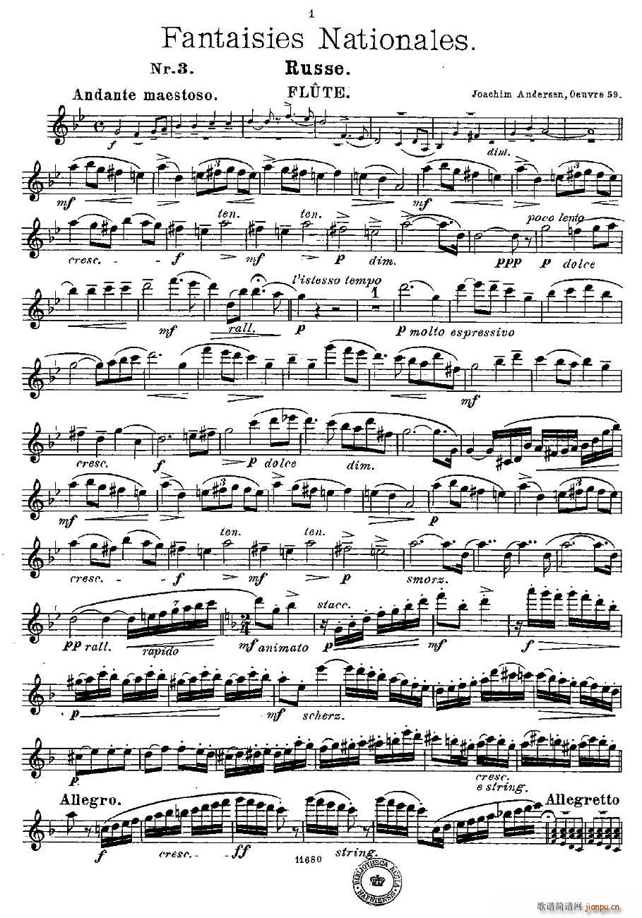 Fantaisies nationales. Op. 59, 3.(ѺV)1