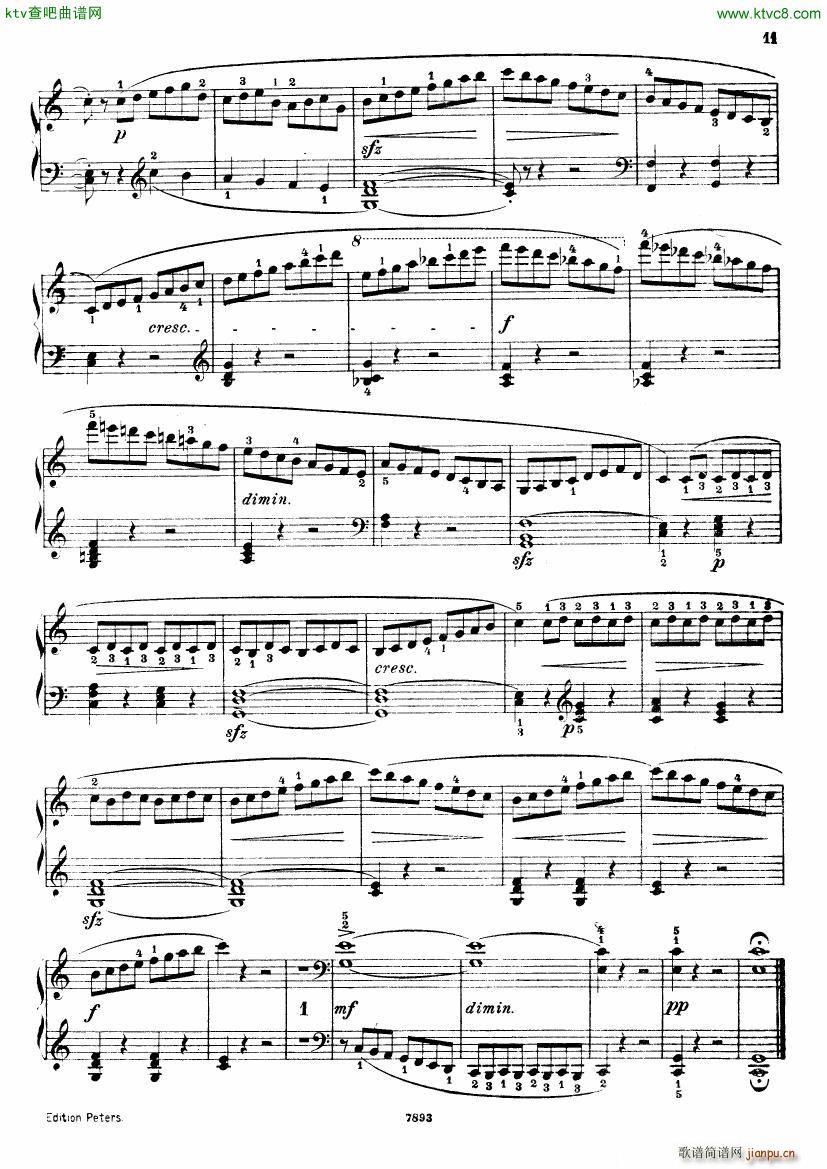 Henri Bertini 1798 1876 25 Easy Etudes Op 100(V)12