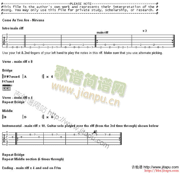 ComeAsYouAre(V)1