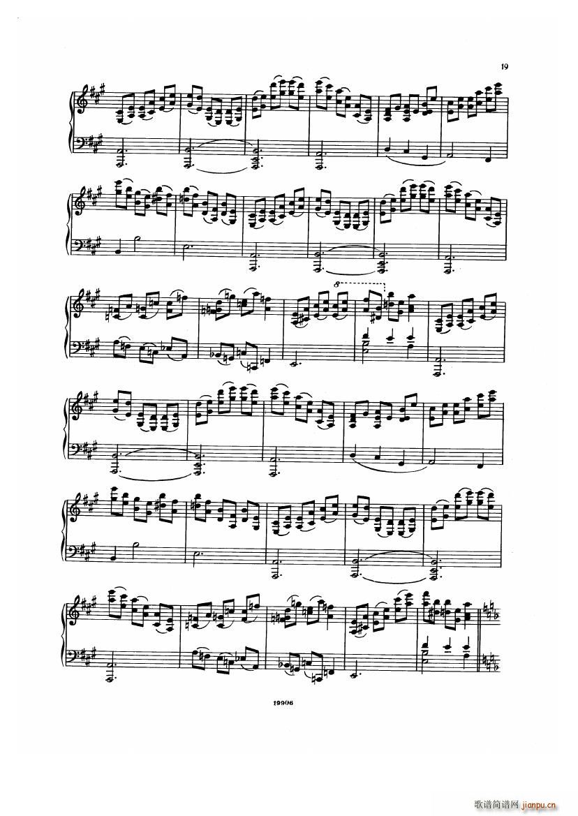 Albeniz op 65 Etudes no 1 7(V)19