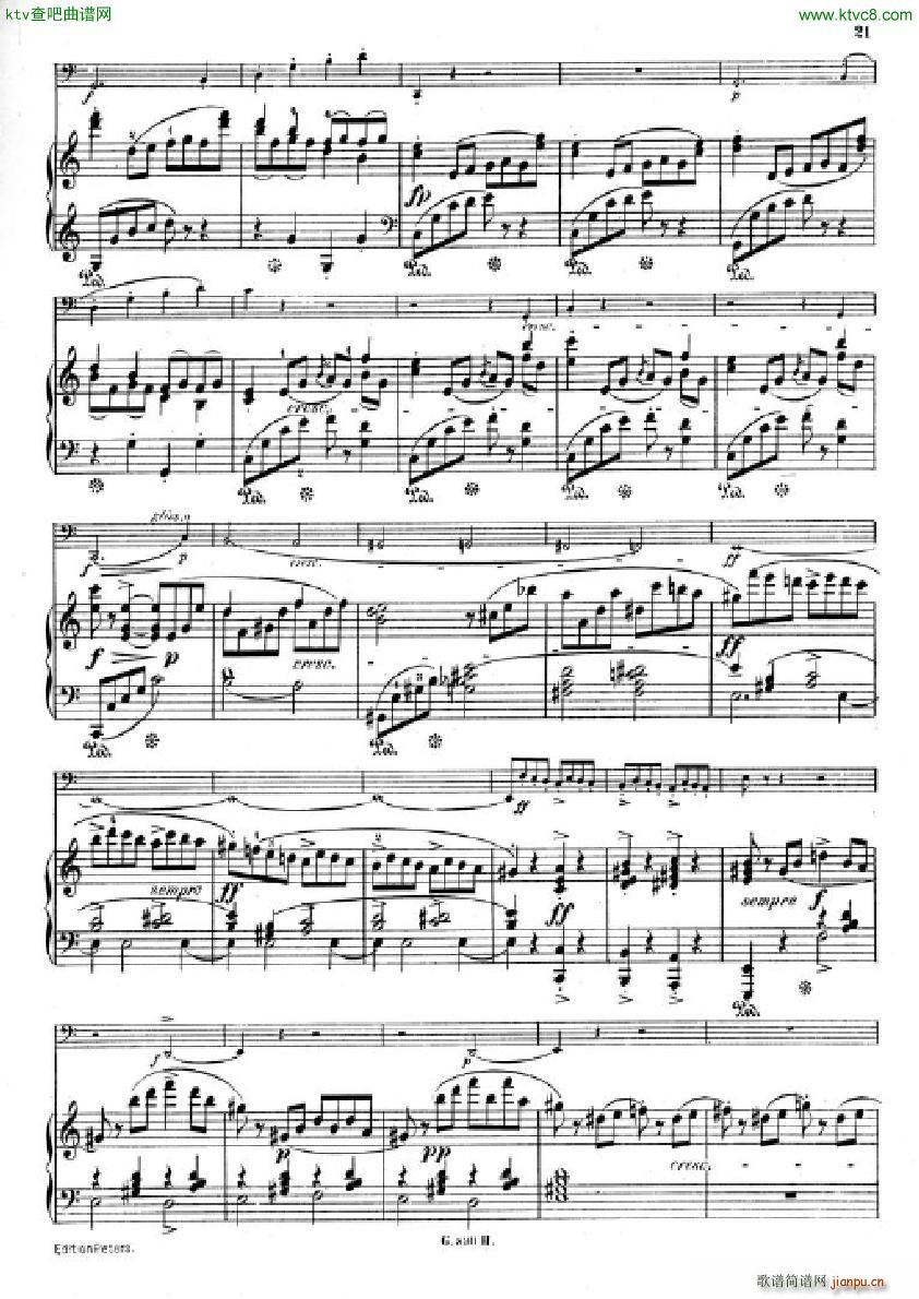 Hummel Sonata for cello and piano(V)19