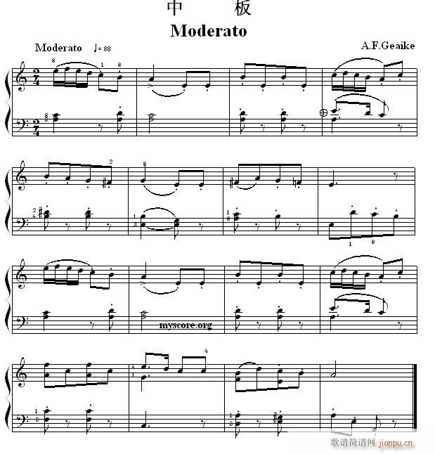 Ŀ а Moderato(V)1