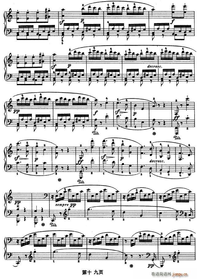 SONATE OP.53(V)19