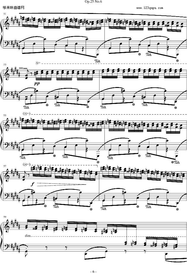 Ф(x)Op.25No.6-Ф(V)6