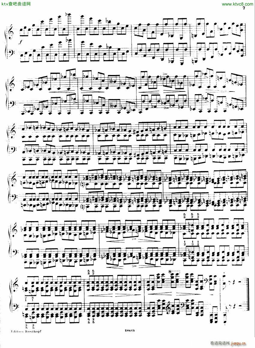 Busoni Etudes 1(V)7