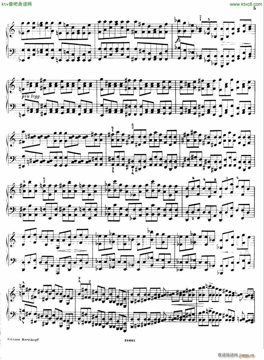 Busoni Etudes 1(V)5