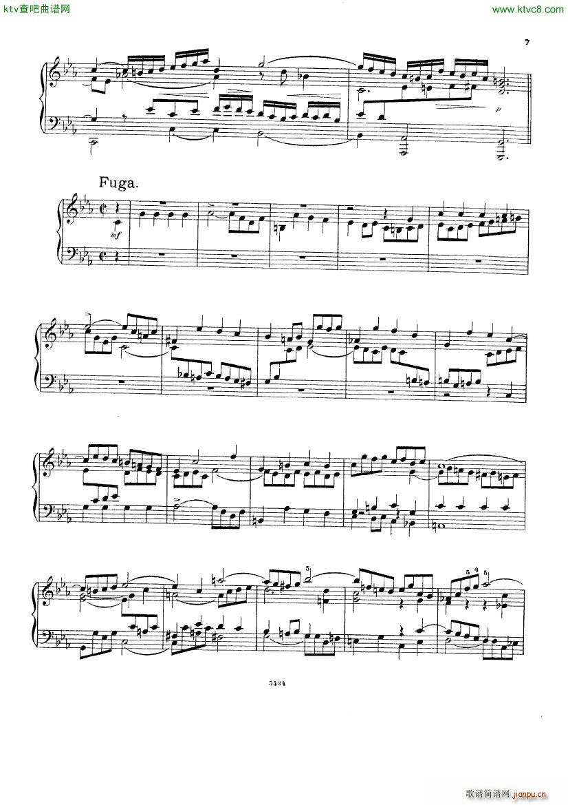 Bach D Albert Prelude and fugue in c minor(V)6