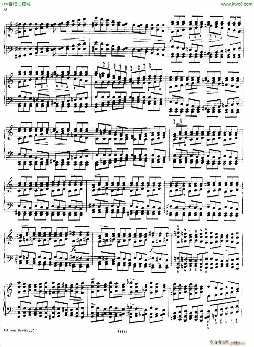 Busoni Etudes 1(V)6