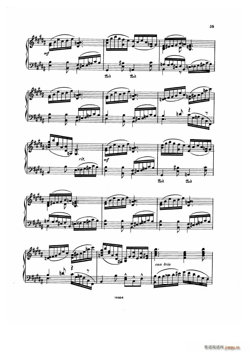 Albeniz op 65 Etudes no 1 7(V)35