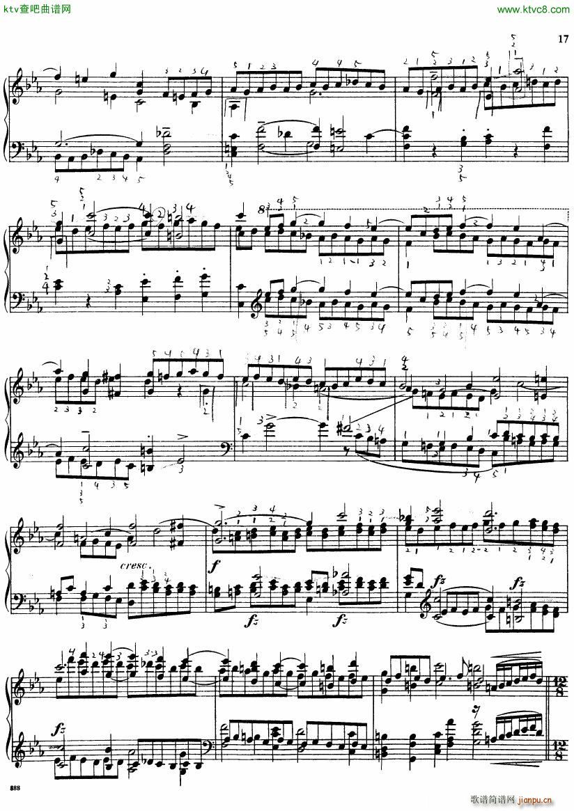 Bach JS BWV 552 Prelude and Fugue in Eb arr Busoni(V)17