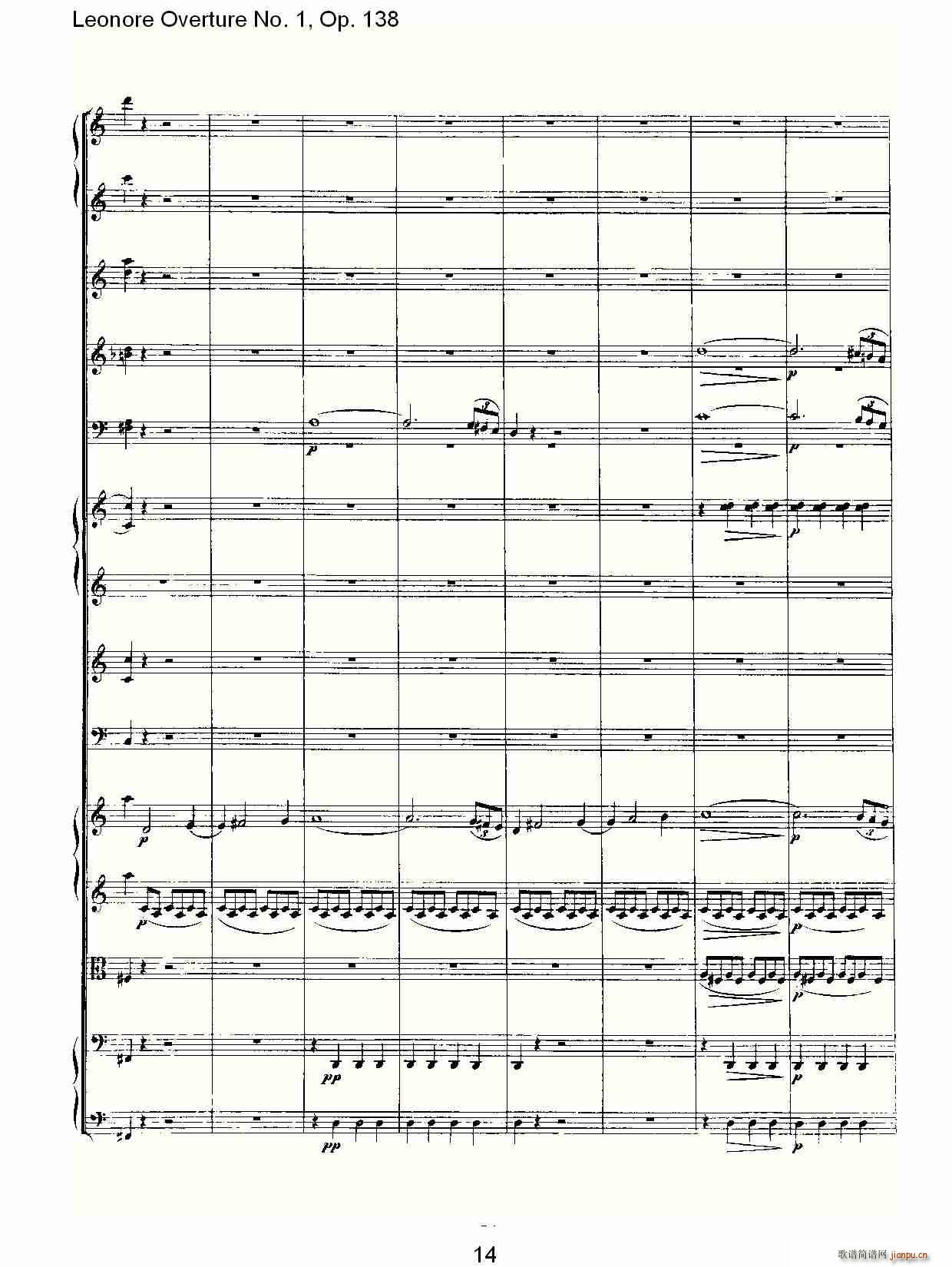 Leonore Overture No. 1, Op. 138(ʮּ)14