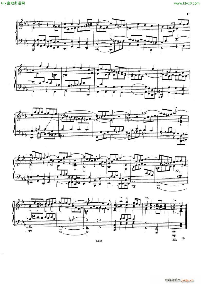 Bach D Albert Prelude and fugue in c minor(V)10