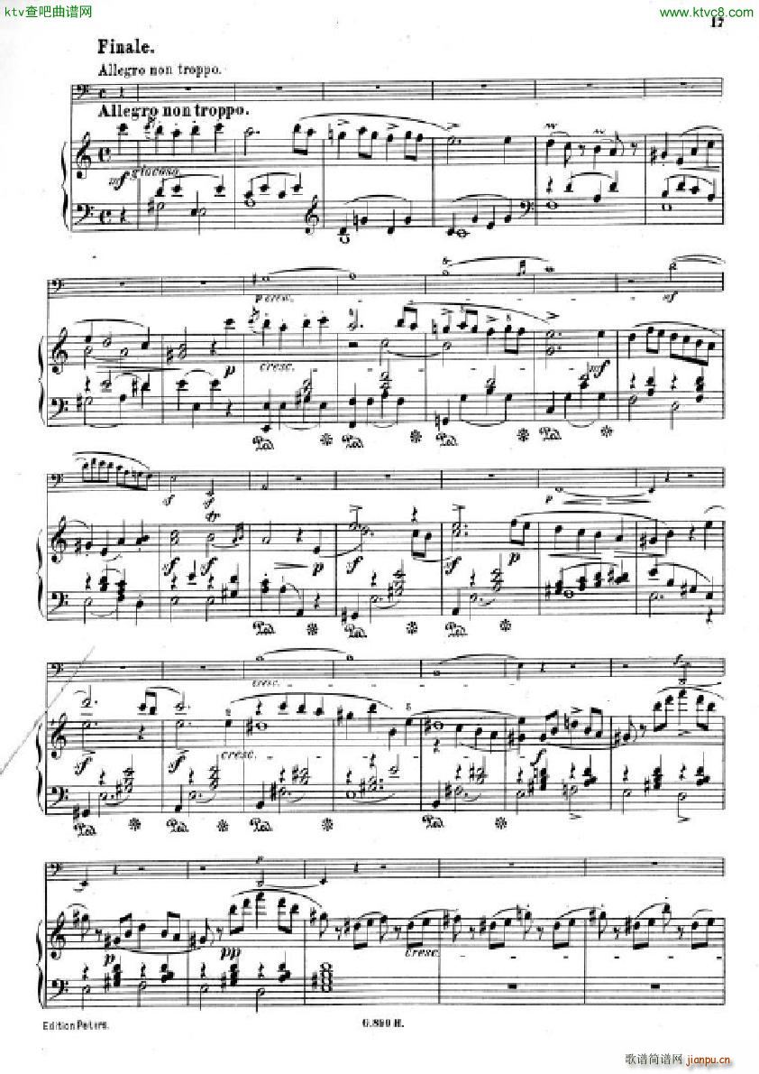 Hummel Sonata for cello and piano(V)15