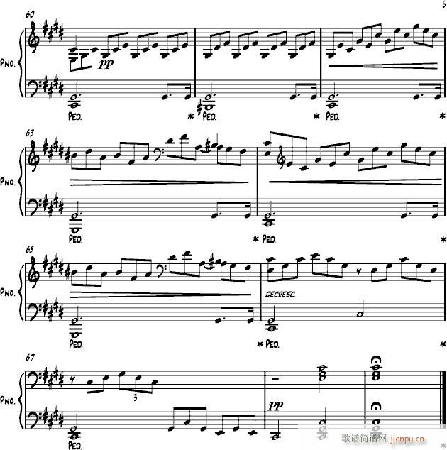 Moonlight Sonata in Cm(V)5