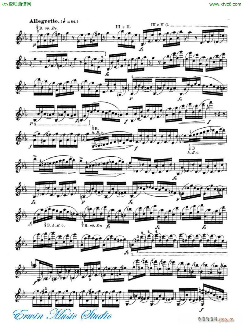 _ 24׾(x)Pierre Rode 24 Studi Per violino 17 24(ʮּ)5