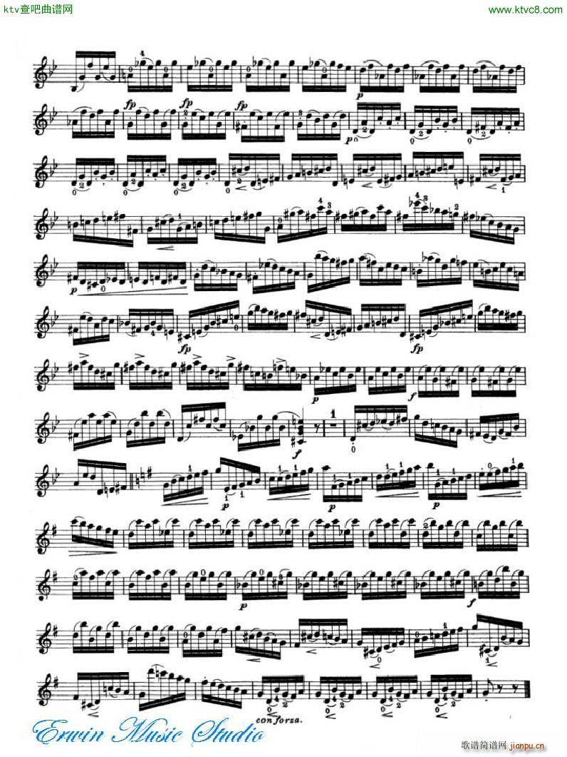 _ 24׾(x)Pierre Rode 24 Studi Per violino 17 24(ʮּ)12