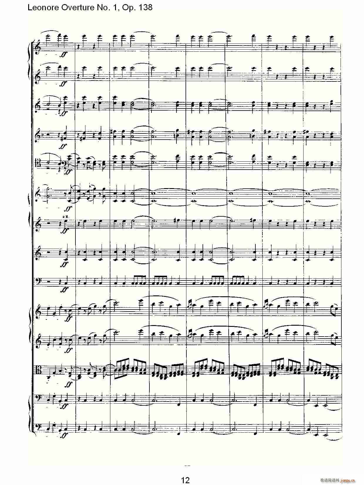 Leonore Overture No. 1, Op. 138(ʮּ)12